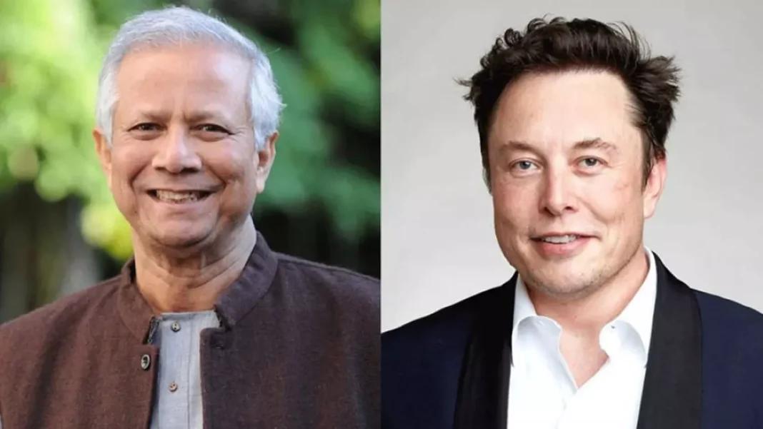 স্টারলিংক আনতে ইলন মাস্কের সঙ্গে ড. ইউনূসের যে আলোচনা হলো