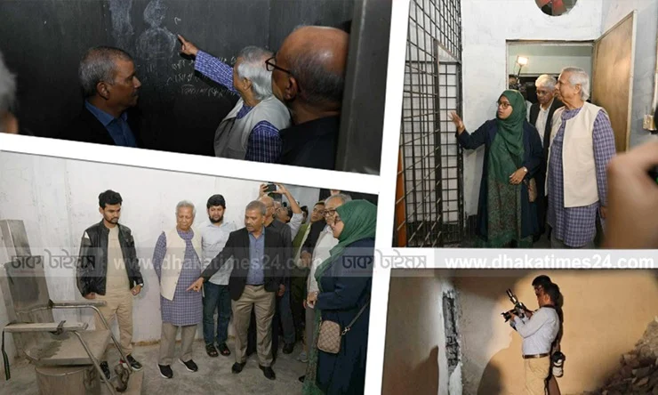 গণমাধ্যমকর্মী ও ভুক্তভোগীদের নিয়ে আয়নাঘর পরিদর্শনে প্রধান উপদেষ্টা